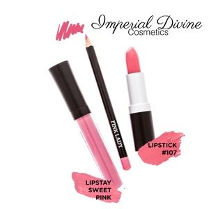 Sweet Pink Lip Service 3 PC Set
